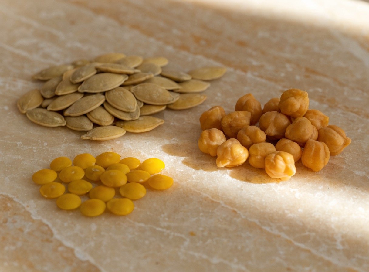 Pumpkin seeds - a food where zinc is found